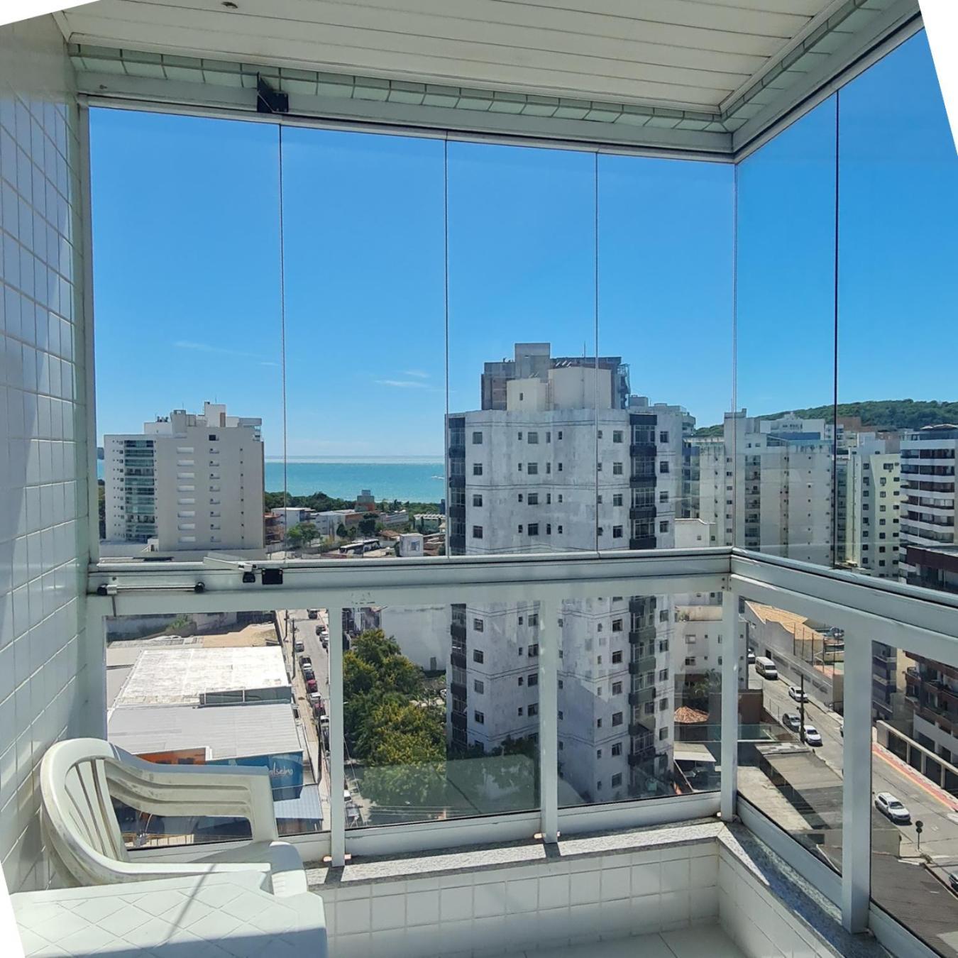 Apto 3 Quartos Na Praia Do Morro Com Vista Para O Mar 2 Vagas De Garagem A 1 Rua Da Da Praia กวาราปารี ภายนอก รูปภาพ