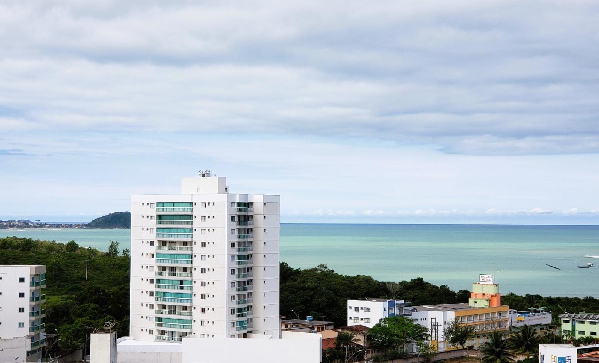 Apto 3 Quartos Na Praia Do Morro Com Vista Para O Mar 2 Vagas De Garagem A 1 Rua Da Da Praia กวาราปารี ภายนอก รูปภาพ
