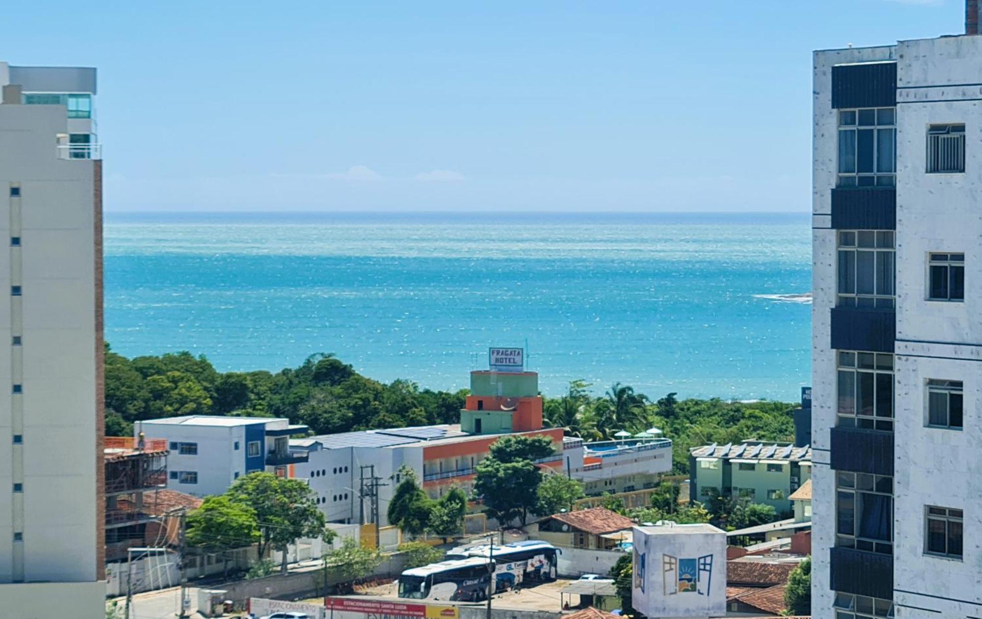 Apto 3 Quartos Na Praia Do Morro Com Vista Para O Mar 2 Vagas De Garagem A 1 Rua Da Da Praia กวาราปารี ภายนอก รูปภาพ