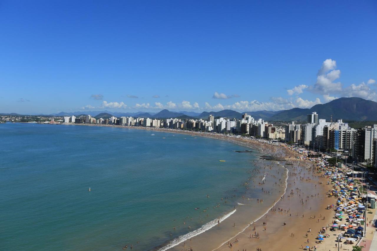 Apto 3 Quartos Na Praia Do Morro Com Vista Para O Mar 2 Vagas De Garagem A 1 Rua Da Da Praia กวาราปารี ภายนอก รูปภาพ
